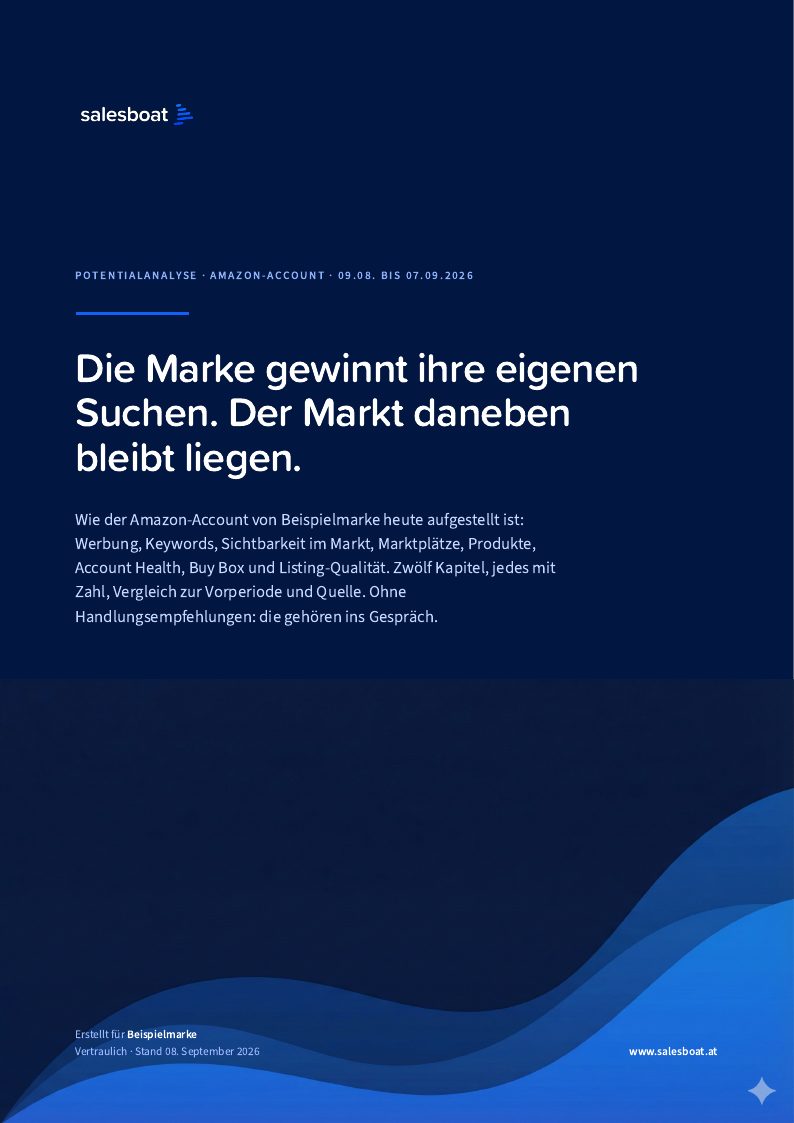 Titelseite der Potentialanalyse
